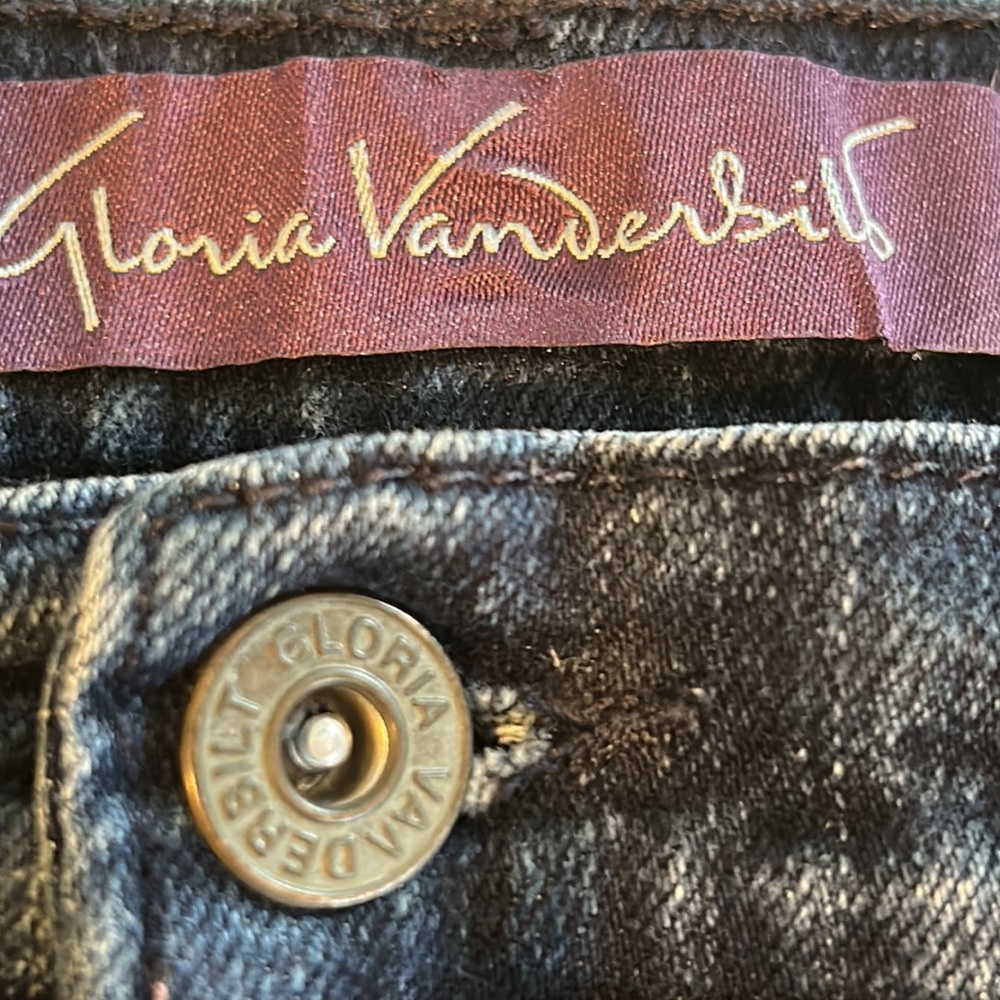Gloria Vanderbilt Amanda Capri Jeans Size 10 - Picture 11 of 13
